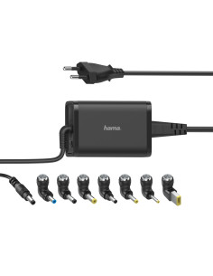 Hama | Cargador universal portátil 7 adapt., de 15-19V 65W 2