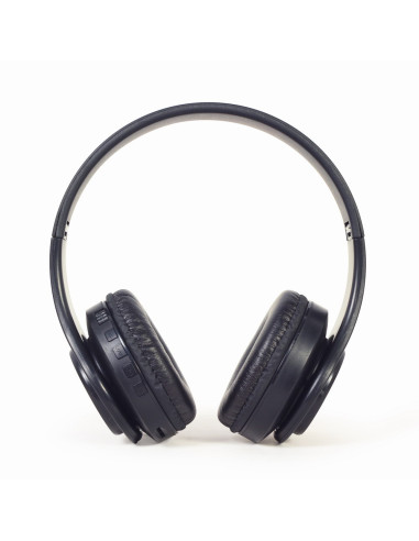 Gembird BHP-LED-01 auricular y casco Auriculares Inalámbrico y alámbrico Diadema Música uso diario MicroUSB Bluetooth Negro