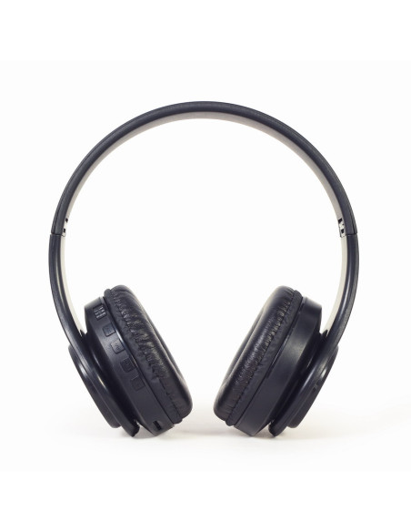 Gembird BHP-LED-01 auricular y casco Auriculares Inalámbrico y alámbrico Diadema Música uso diario MicroUSB Bluetooth Negro