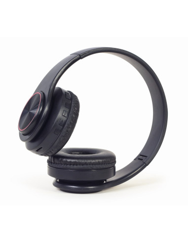 Gembird BHP-LED-01 auricular y casco Auriculares Inalámbrico y alámbrico Diadema Música uso diario MicroUSB Bluetooth Negro