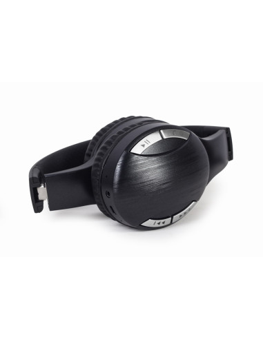 Gembird BTHS-01-BK auricular y casco Auriculares Inalámbrico y alámbrico Diadema Llamadas Música MicroUSB Bluetooth Negro