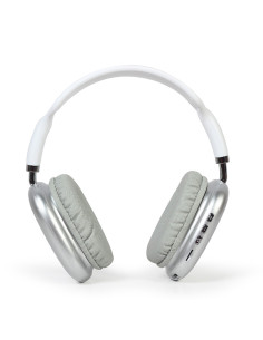Gembird BHP-LED-02-W auricular y casco Auriculares Inalámbrico Diadema Llamadas Música Bluetooth Blanco 2