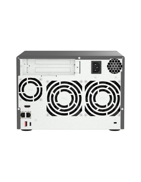 QNAP TVS-H674 NAS Torre Intel® Core™ i5 i5-12400 32 GB DDR4 0 TB QuTS hero Negro