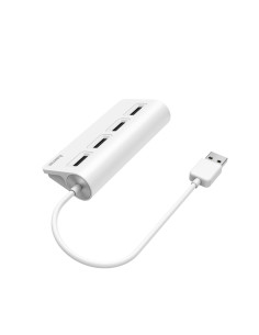 Hama | USB HUB con 4 Puertos (Concentrador USB con rápida Transferencia de Datos, Adaptador multipuertos USB. 4 en 1), Color 2