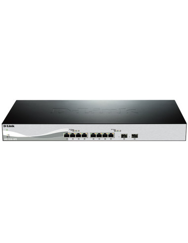 D-Link DXS-1210-10TS Gestionado L2 L3 10G Ethernet (100 1000 10000) 1U Negro, Plata