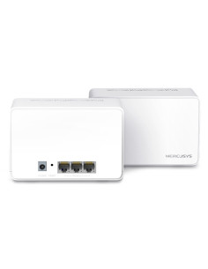 Mercusys Halo H80X (2-pack) Doble banda (2,4 GHz   5 GHz) Wi-Fi 6 (802.11ax) Blanco 3 Interno 2
