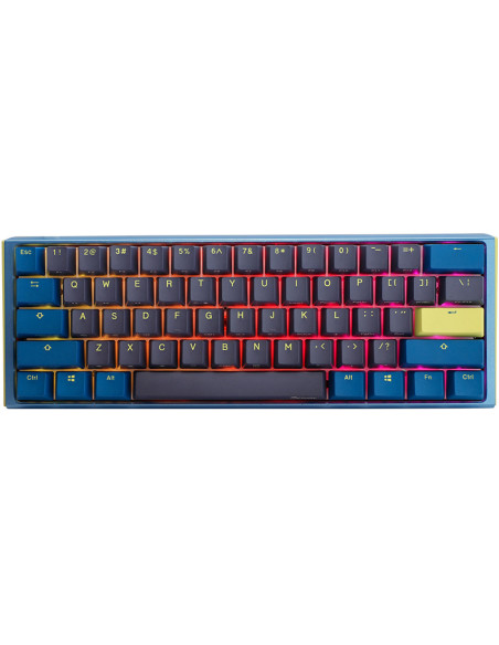 Ducky One 3 Daybreak Mini teclado Juego USB Español Azul, Gris