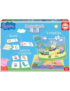 Educa Superpack Peppa Pig Puzzle rompecabezas 25 pieza(s) Dibujos