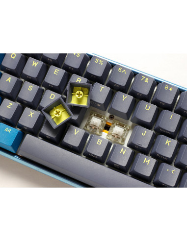 Ducky One 3 Daybreak Mini teclado Juego USB Español Azul, Gris