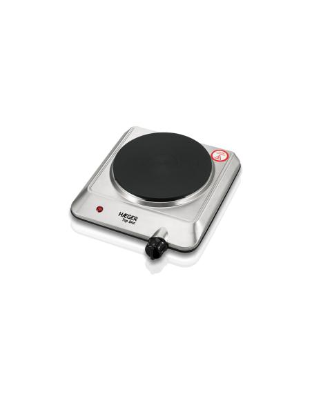 Haeger HP-01S.014A hobs Acero inoxidable Encimera Hornillo eléctrico / Placa eléctrica 1 zona(s)