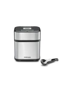 Rommelsbacher IM 12 máquina para helados Heladera tradicional 1,5 L Negro, Acero inoxidable