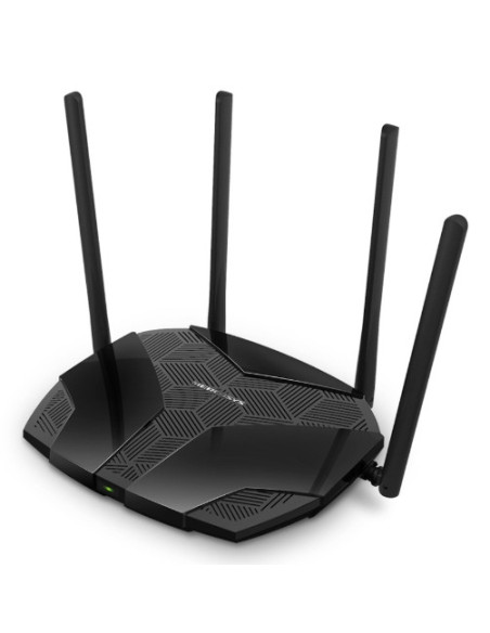 Mercusys MR80X router inalámbrico Gigabit Ethernet Doble banda (2,4 GHz   5 GHz) Negro