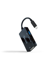 Nanocable 10.16.4301-ALL Adaptador gráfico USB 3840 x 2160 Pixeles Negro