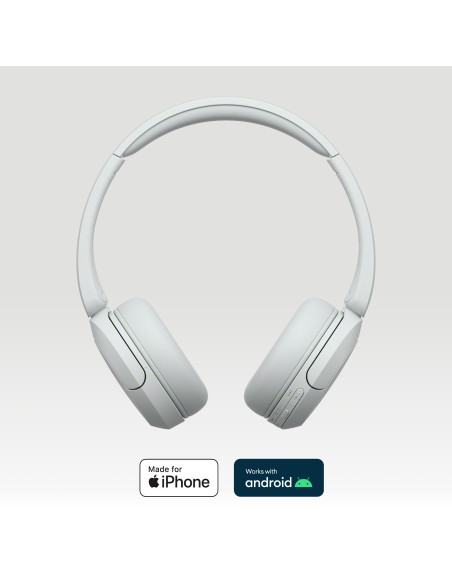 Sony WH-CH520 Auriculares Inalámbrico Diadema Llamadas Música USB Tipo C Bluetooth Blanco