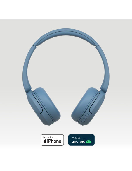 Sony WH-CH520 Auriculares Inalámbrico Diadema Llamadas Música USB Tipo C Bluetooth Azul