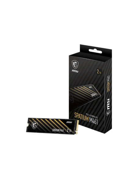 MSI S78-440Q550-P83 unidad de estado sólido 2 TB M.2 PCI Express 4.0 NVMe 3D NAND