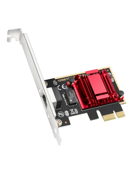 Cudy PE25 adaptador y tarjeta de red Interno Ethernet