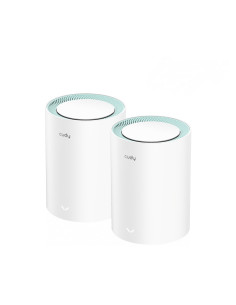 Cudy M1300 2-PACK sistema Wi-Fi Mesh (Wi-Fi en malla) Doble banda (2,4 GHz   5 GHz) Wi-Fi 5 (802.11ac) Blanco 1 Interno