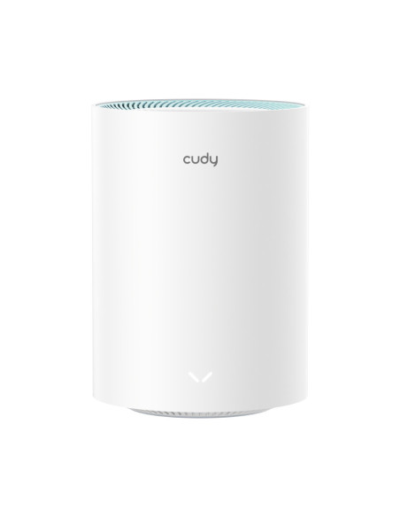 Cudy M1300 2-PACK sistema Wi-Fi Mesh (Wi-Fi en malla) Doble banda (2,4 GHz   5 GHz) Wi-Fi 5 (802.11ac) Blanco 1 Interno