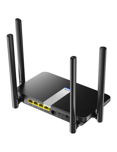 Cudy LT500 router inalámbrico Ethernet rápido Doble banda (2,4 GHz   5 GHz) 4G Negro
