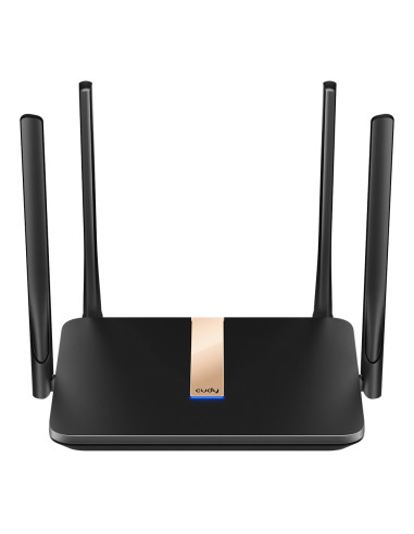 Cudy LT500D router inalámbrico Ethernet rápido Doble banda (2,4 GHz   5 GHz) 4G Negro