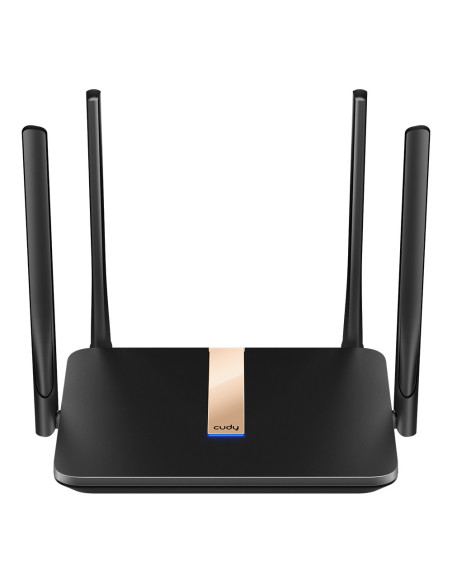 Cudy LT500D router inalámbrico Ethernet rápido Doble banda (2,4 GHz   5 GHz) 4G Negro