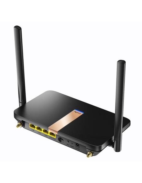 Cudy LT500D router inalámbrico Ethernet rápido Doble banda (2,4 GHz   5 GHz) 4G Negro