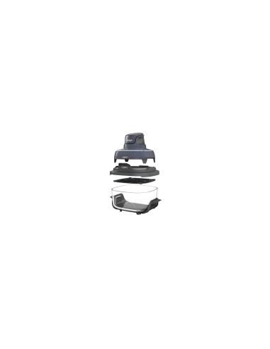 Ninja CRISPi Sencillo 3,8 L 1700 W Freidora de aire caliente Azul, Gris, Transparente
