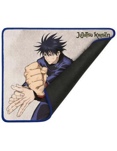 Konix KX JUJUTSU MOUSEPAD M LIGHT Alfombrilla de ratón para juegos Beige, Azul