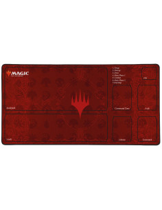 Konix Battlefield XL Alfombrilla de ratón para juegos Rojo