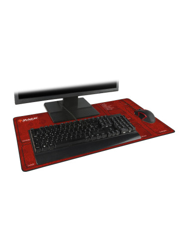 Konix Battlefield XL Alfombrilla de ratón para juegos Rojo