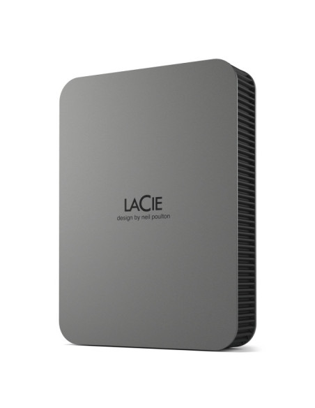 LaCie STLR5000400 disco duro externo 5 TB USB Tipo C 3.2 Gen 1 (3.1 Gen 1) Gris