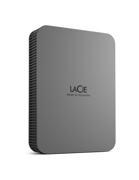 LaCie STLR5000400 disco duro externo 5 TB USB Tipo C 3.2 Gen 1 (3.1 Gen 1) Gris