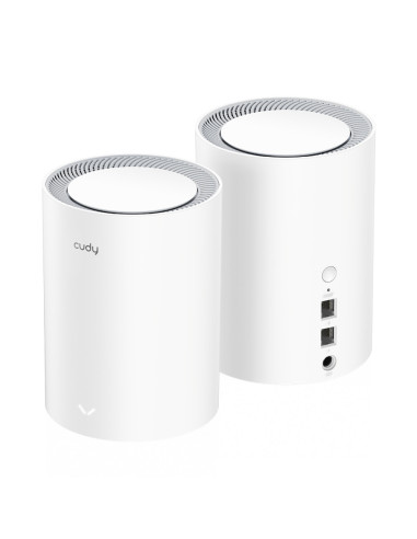Cudy AX1800 Doble banda (2,4 GHz   5 GHz) Wi-Fi 6 (802.11ax) Blanco 1 Interno