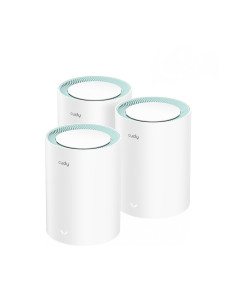 Cudy M1300 3-PACK sistema Wi-Fi Mesh (Wi-Fi en malla) Doble banda (2,4 GHz   5 GHz) Wi-Fi 5 (802.11ac) Blanco 1 Interno