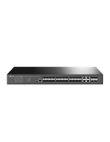 TP-Link JetStream TL-SG3428XF switch Gestionado L2+ 1U Negro