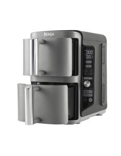 Ninja SL400EU freidora Doble 9,5 L 2470 W Freidora de aire caliente Negro, Gris