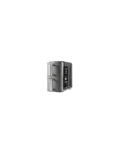 Ninja SL400EU freidora Doble 9,5 L 2470 W Freidora de aire caliente Negro, Gris