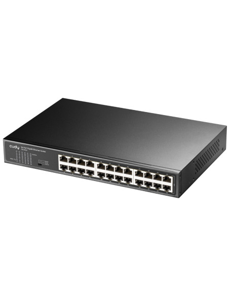 Cudy GS1024 switch Gigabit Ethernet (10 100 1000) Negro