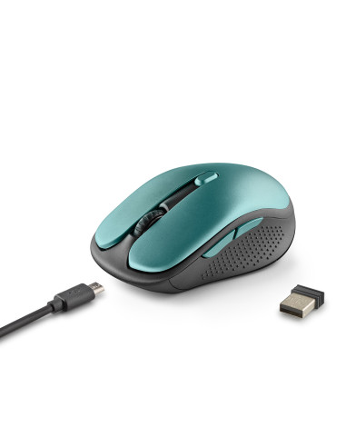 NGS EVO RUST ratón Oficina mano derecha RF inalámbrico Óptico 1600 DPI