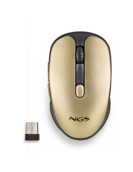 NGS EVO RUST ratón Oficina mano derecha RF inalámbrico Óptico 1600 DPI