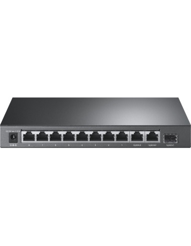TP-Link TL-SL1311P switch Fast Ethernet (10 100) Energía sobre Ethernet (PoE) Negro