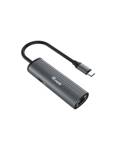 Equip Adaptador USB-C a red Gigabit RJ45 + 100W USB PD