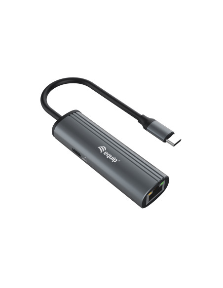 Equip Adaptador USB-C a red Gigabit RJ45 + 100W USB PD