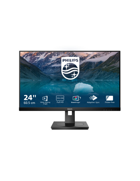 Philips S Line 242S9JML 00 pantalla para PC 61 cm (24") 1920 x 1080 Pixeles Full HD LCD Negro