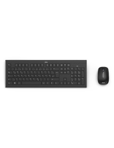 Hama 69182664 teclado Ratón incluido Hogar RF inalámbrico QWERTY Español Negro