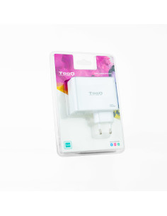 TooQ Cargador de Pared GaN 2xUSB-C PD + USB-A QC 100W, Blanco 2