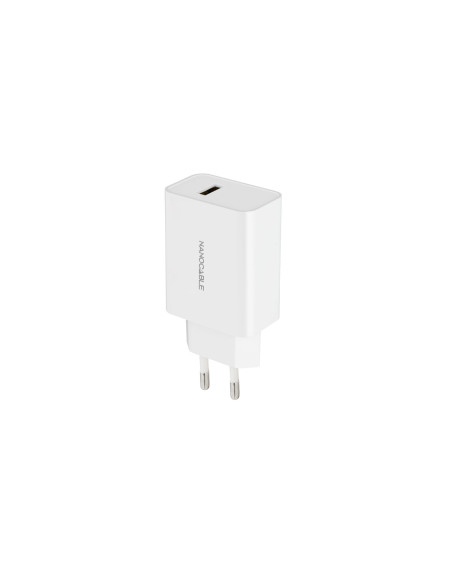 Nanocable Cargador USB, 5V 2.1A, Blanco