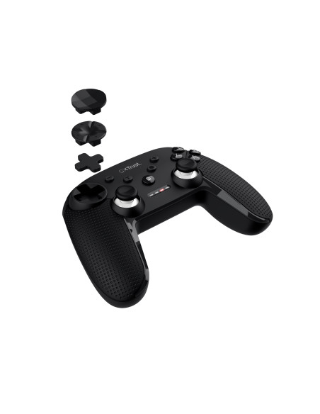 Trust GXT 542 MUTA Negro Bluetooth RF USB Palanca de mando Analógico Digital Android, Nintendo Switch, PC, PC Tableta, iOS