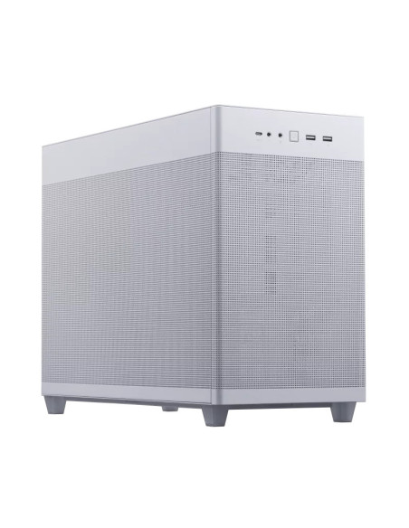 ASUS PRIME AP201 CASE TG WHITE Mini Tower Blanco